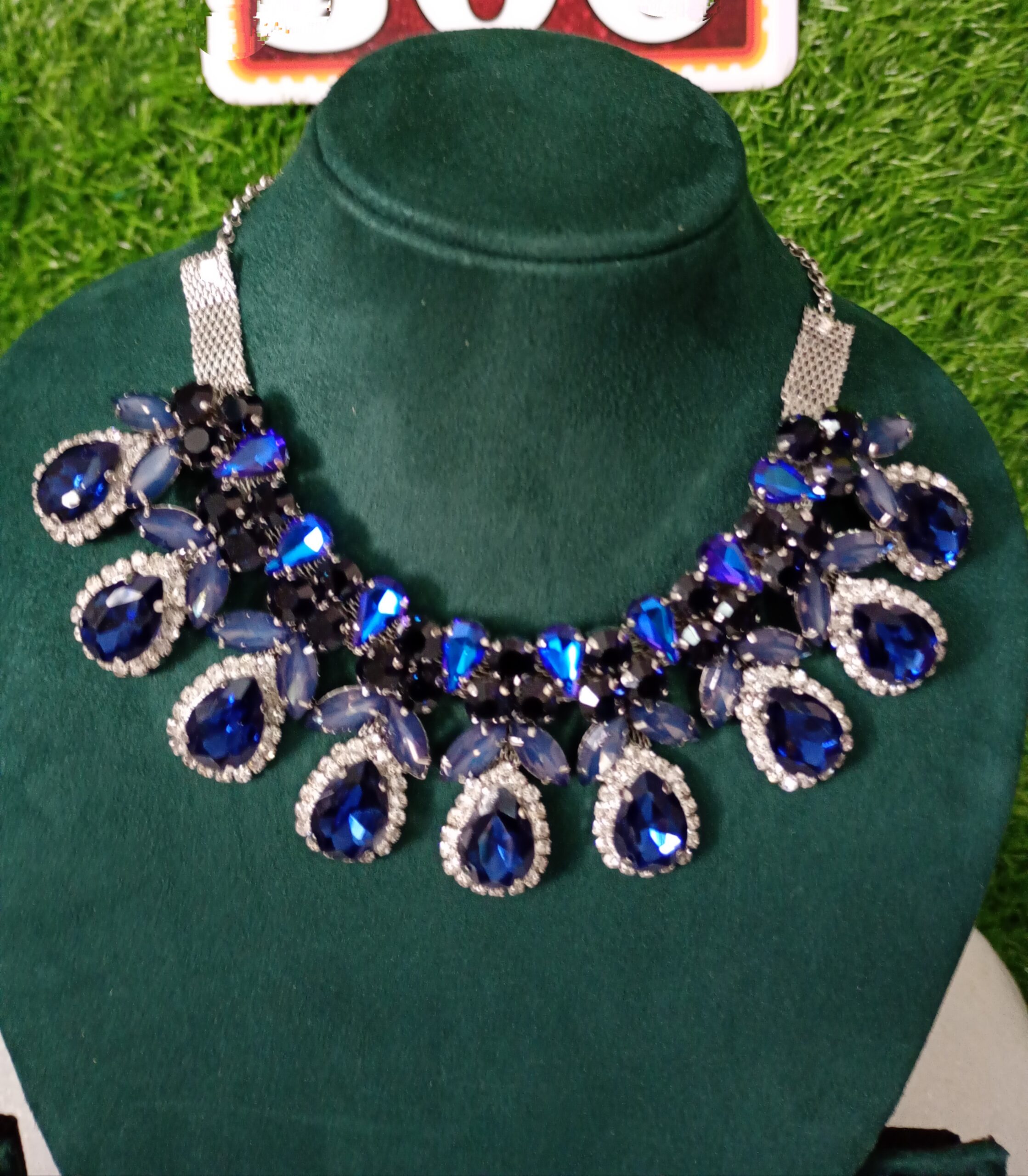 korean glass stone jewellery