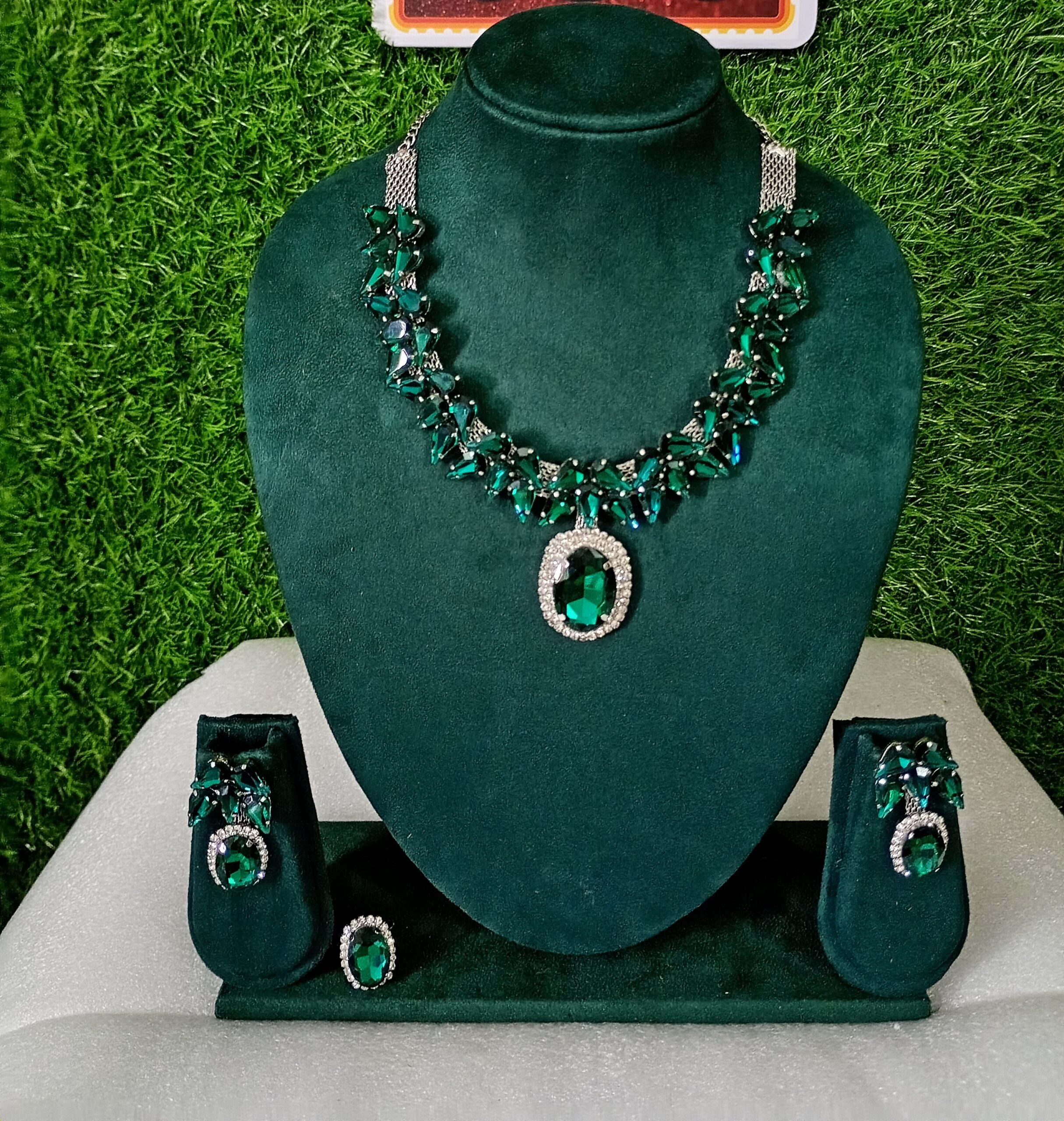 korean glass stone jewellery