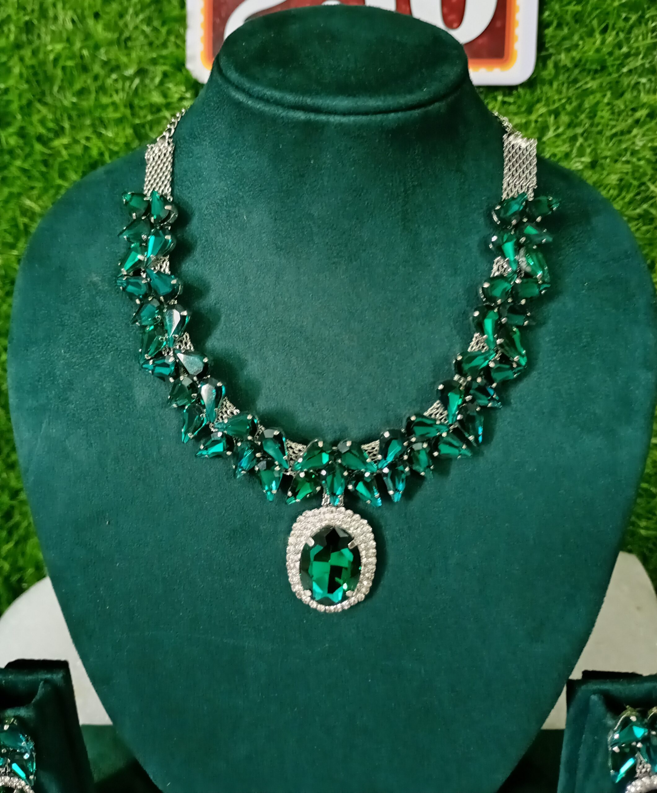 korean glass stone jewellery