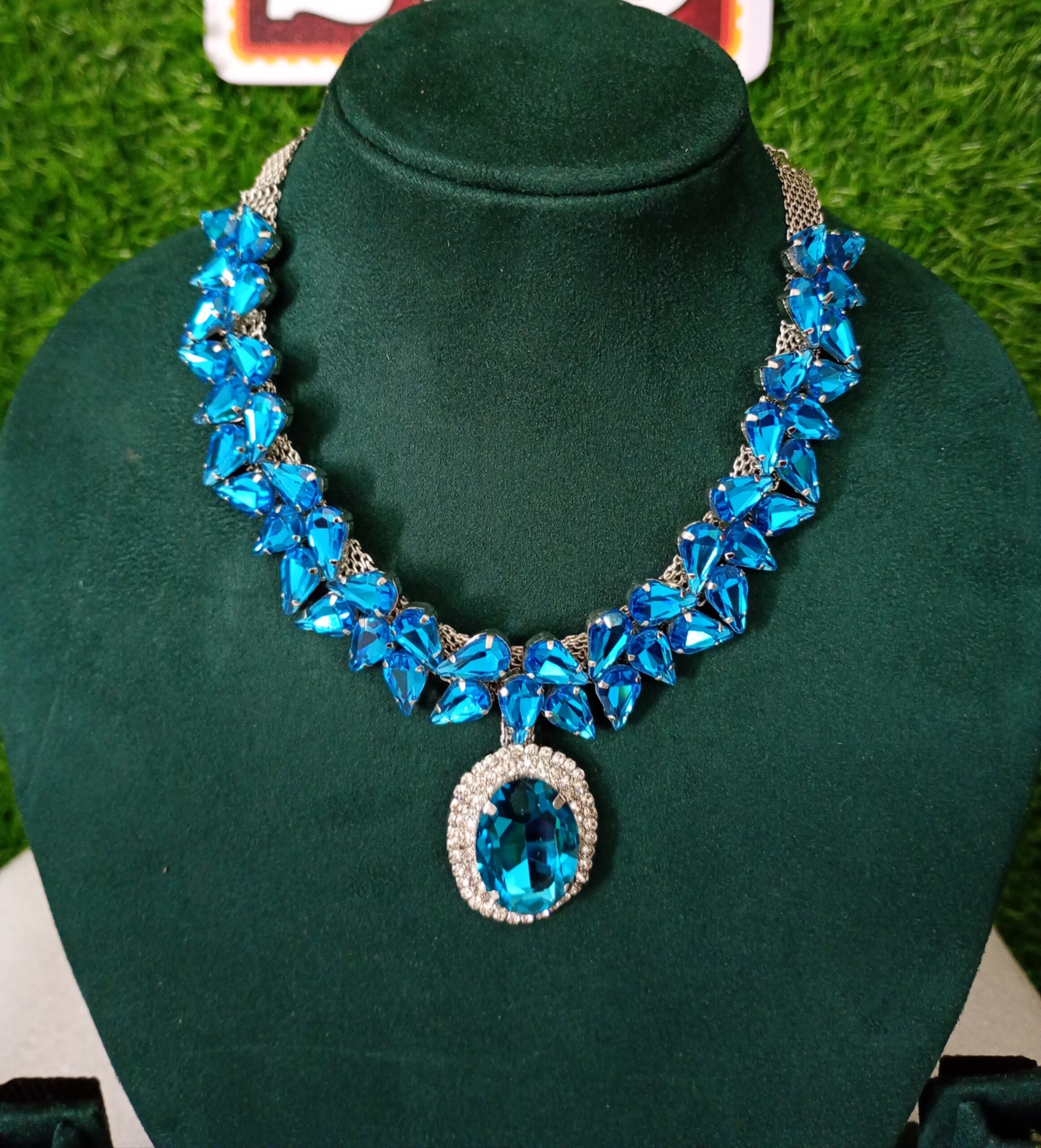 korean glass stone jewellery