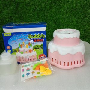 party cake bubble machine